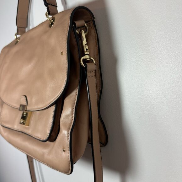 Tory Burch Priscilla Satchel Caramel Brown Size Medium - Picture 5 of 12